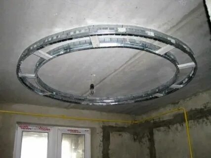 Потолок из гипсокартона своими руками