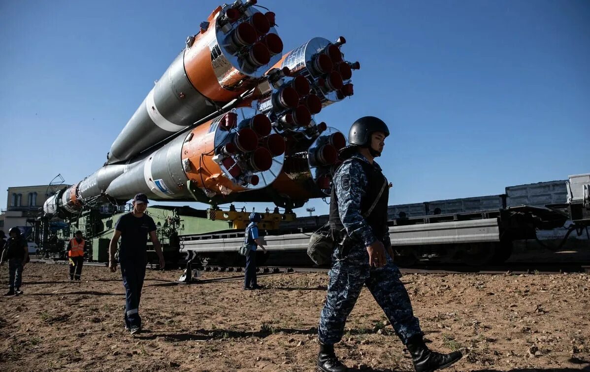 Испытание самой мощной. Ракета Союз-2.1а пилотируемая. Ракета Союз Байконур. Роскосмос Байконур. Ракета «Союз МС-02».