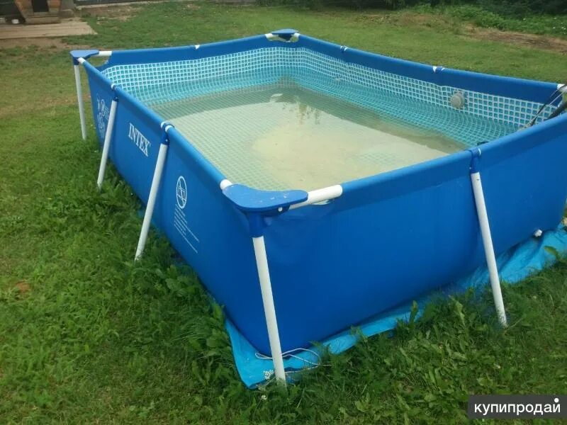 Бассейн 200. 300 200 75 см intex 28272. Бассейн intex rectangular frame 28272/58981. Каркасный бассейн intex 28272 300x200x75. Бассейн 200.