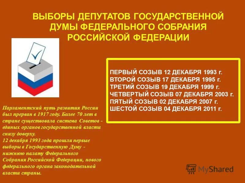 Все депутаты государственной думы избираются по одномандатным