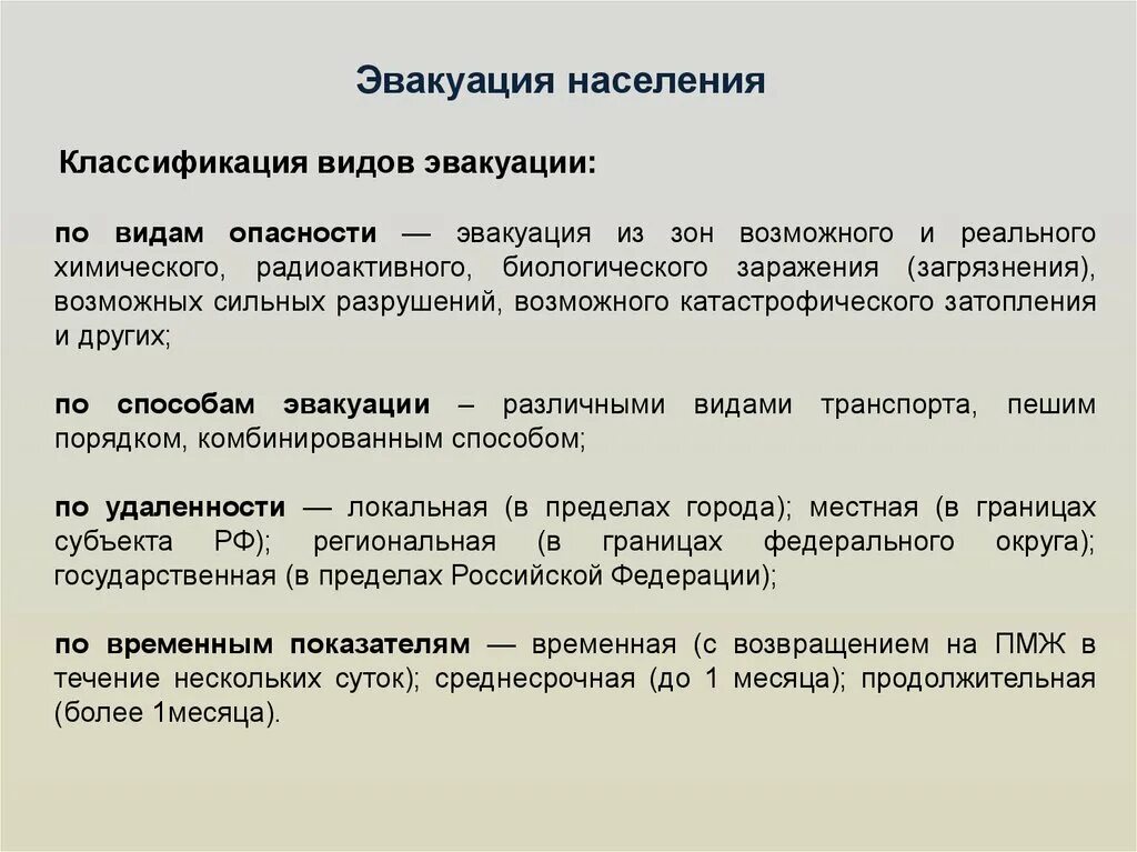 Виды эвакуации в зависимости от сроков проведения. Классификация вариантов эвакуации. ОБЖ классификация эвакуации. Классификация мероприятий по эвакуации. Классификация мероприятий по эвакуации населения.