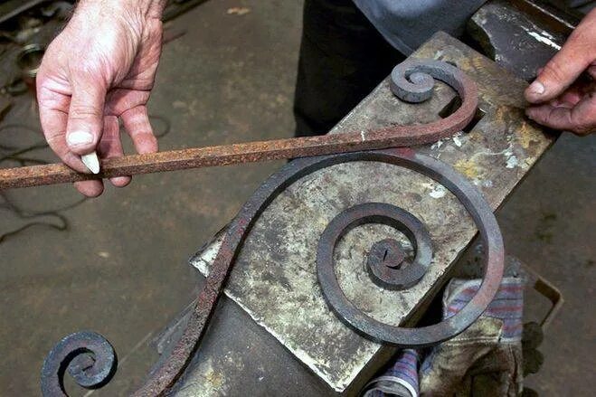 1 330х720 мм. Ковка начинающему. Кованныц завиток. Ковка начинающему. Изделия художественной ковки.