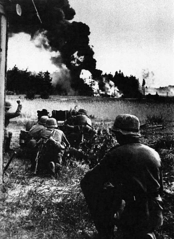 Первое нападение германии. 22 Июня 1941 нападение Германии.