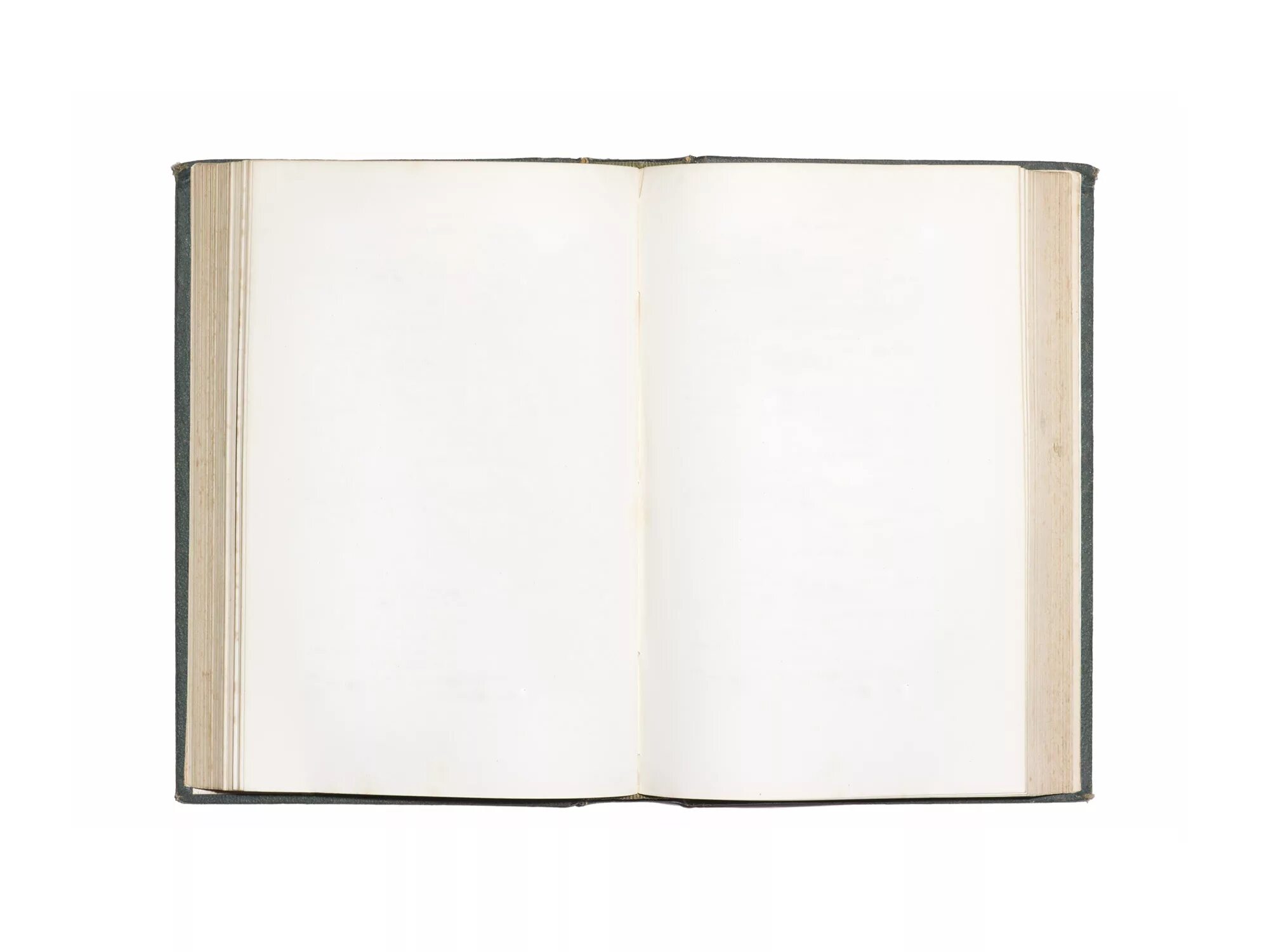 Пустой лист в книге