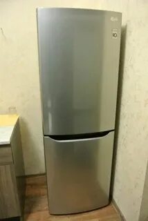 Холодильник lg серебристый
