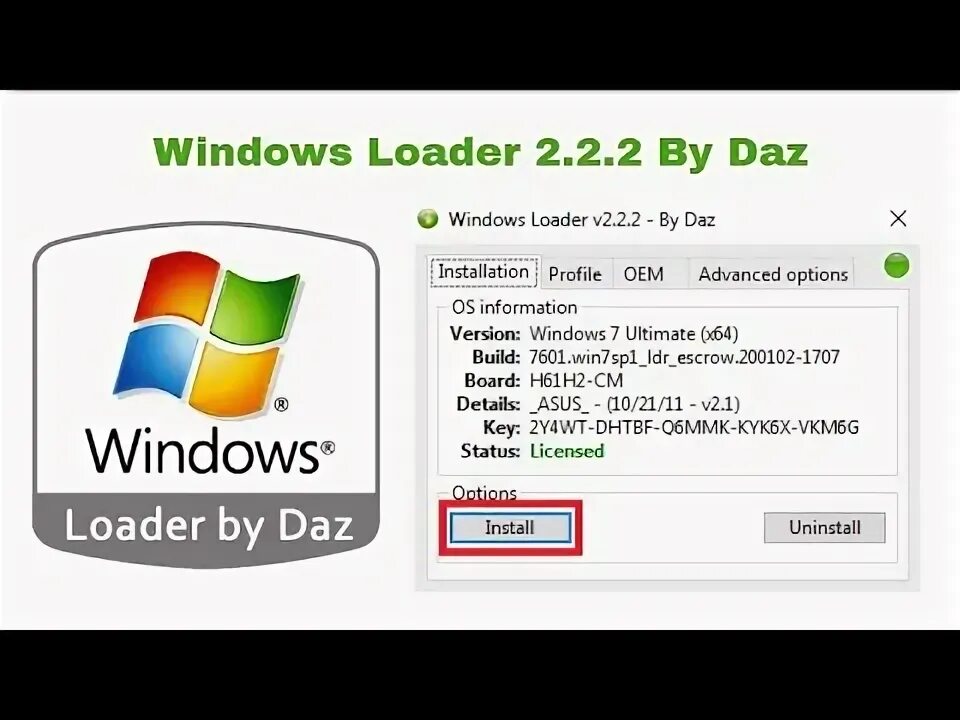 Windows 7 loader v. Виндовс 7. windows loader. loader by daz для windows 7. активатор windows 7 loader.