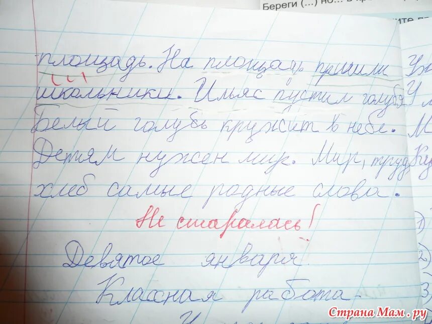 Пришел со школы грамматическая ошибка. Резкий холод заморозил снег разобрать предложение. Предложение про тетрадь.