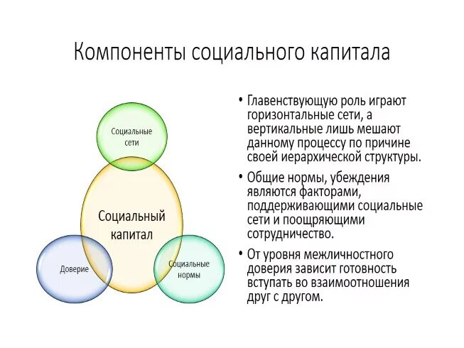 Элементами социальной организации являются. Структура социального капитала организации. Социальный капитал примеры. Составляющие социального капитала. Концепция социального капитала.