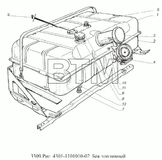 Бак ГАЗ 3309. Кронштейн бака ГАЗ 3309. Топливный бак ГАЗ 3309. Размеры топливного бака ГАЗ 3309 дизель. Топливный бак 3309