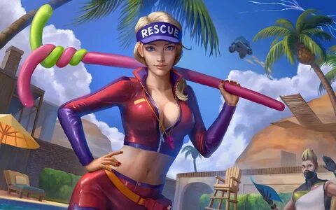 Download Funny Fortnite Pretty Girl Skin Picture | Wallpapers.com.