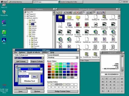Windows 3.1 simulator