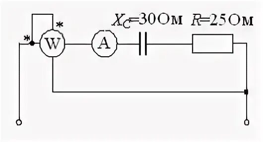 Если амперметр реагирующий. Показания измерительного прибора ваттметра. Если на представленной схеме амперметр реагирующий на действующее. Найти показания ваттметра в цепи переменного тока. Если амперметр показывает 2а то реактивная мощность q.
