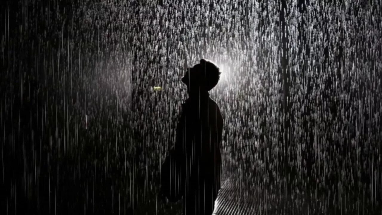 Drinking in the rain