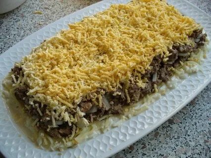 Салат с фаршем