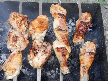 Маринованные голени для шашлыка