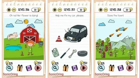 Игра brain уровень 254