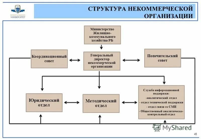 Отдел нко. Организационная структура НКО. Структура некоммерческой организации. Структура некоммерческой организации схема. Состав некоммерческих организаций.