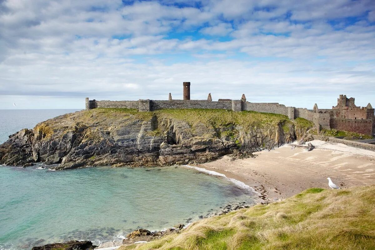 Cornish castle linked to King Arthur at risk of falling into the sea due to clim