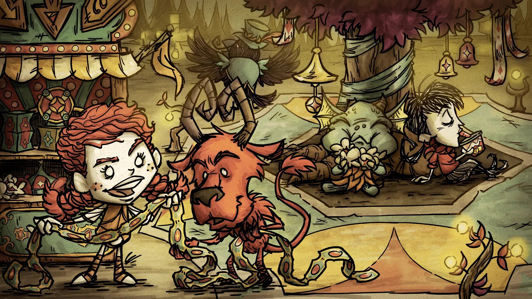 Можно ли играть don t starve. Карнавал в don&#039;t starve. don&#039;t starve klei entertainment. don&#039;t starve together карнавал. don&#039;t starve together летний карнавал.