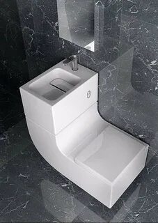 Раковина с бачком