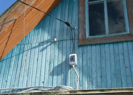 Кабель для подключения дома по воздуху