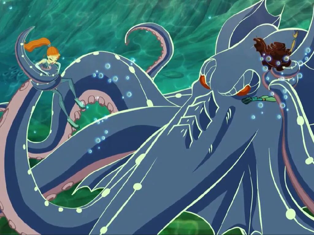Tentacles scene