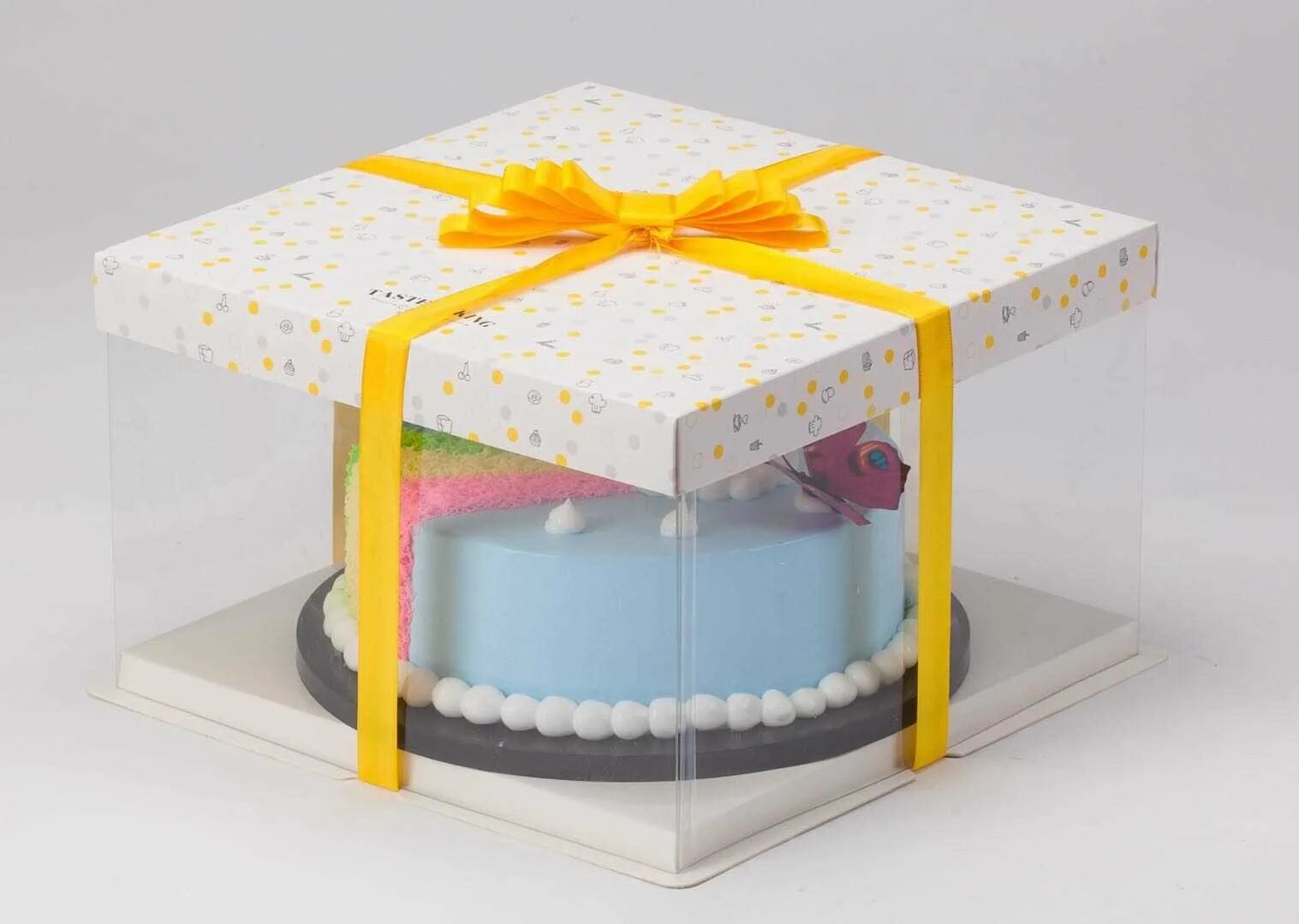 Cake Box на 100 CD 13181. Коробка для торта. Коробочка тортик. Картонные коробки для тортов. Производитель коробок для тортов