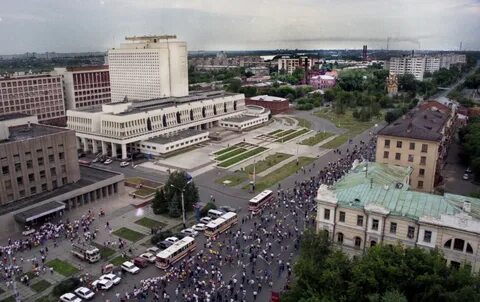 Омск 2000 года