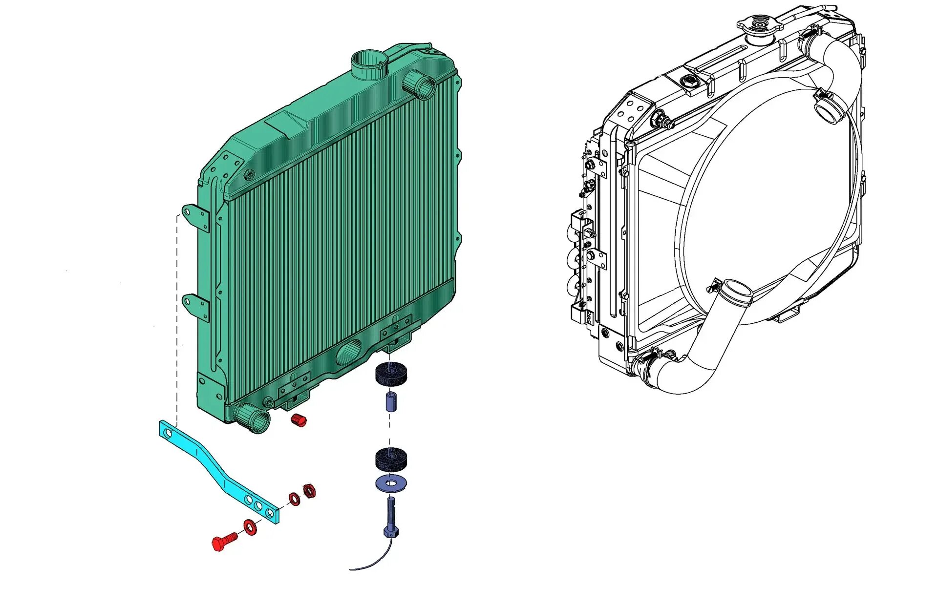 Радиатор УАЗ 3741. Радиатор охлаждения УАЗ Буханка дв 409. Радиатор УАЗ Буханка 402. Крепление радиатора УАЗ-3741.