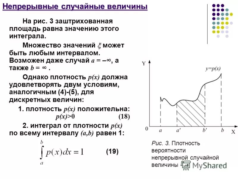 Непрерывные случайные величины - презентация онлайн