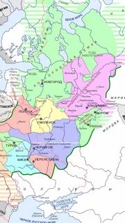 Границы новгородского княжества
