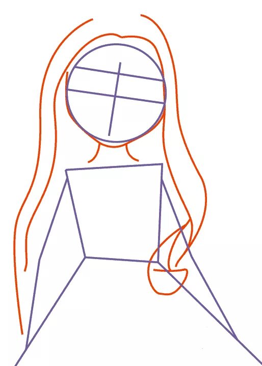 Поэтапное рисование куклы. Кукла нарисовать поэтапно для начинающих. Пошаговое рисование для детей куколок. Куколки для рисования. Поэтапное рисование куклы.