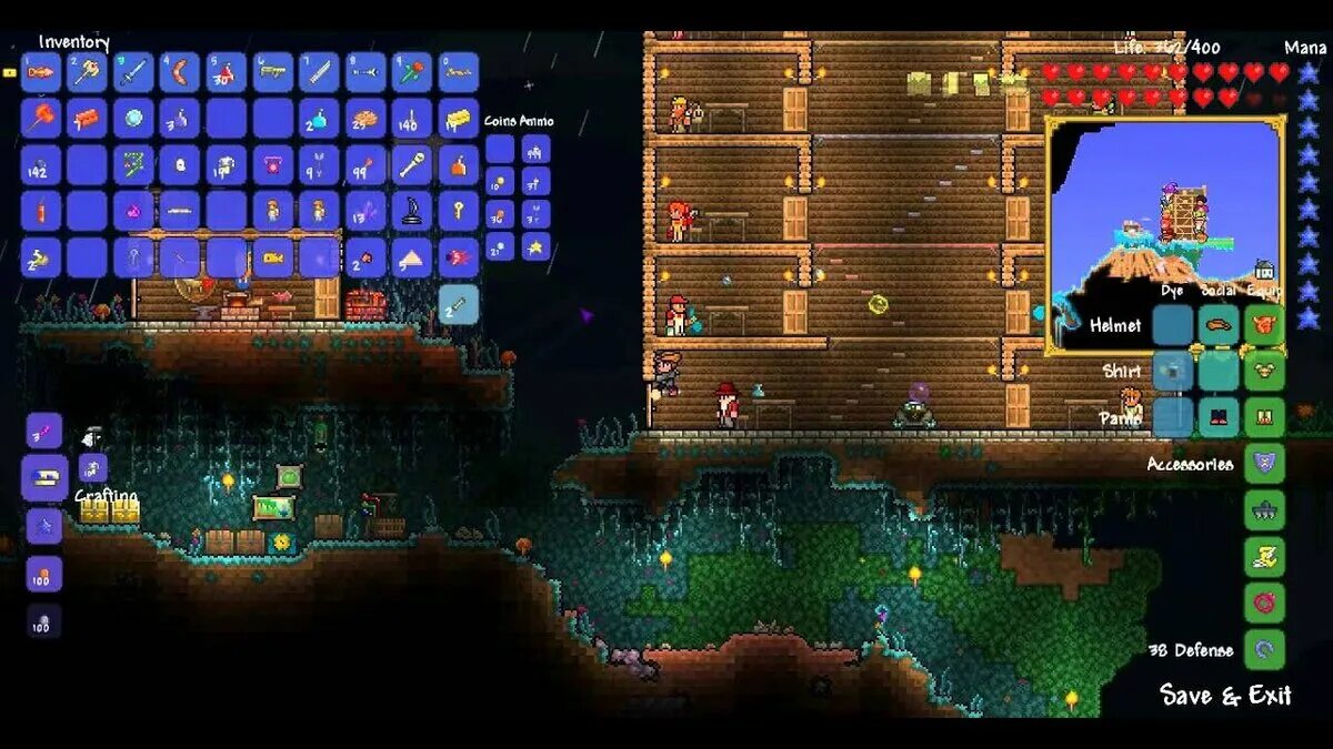 Террария геймплей. Террария скрины геймплея. Terraria геймплей. Террария геймплей 1.3. Terraria по сети