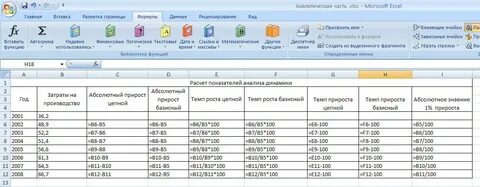 В процентах к предыдущему году как считать