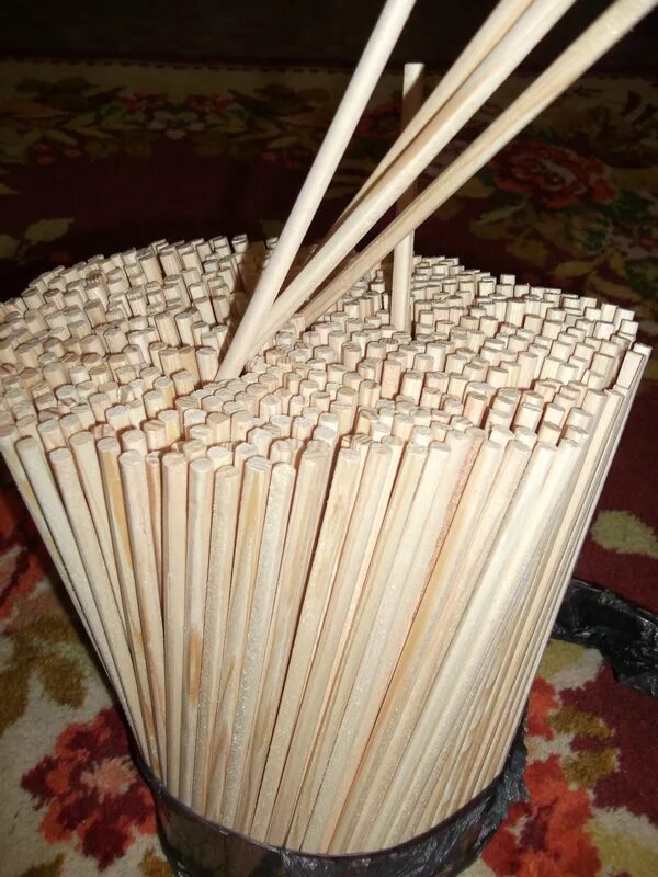 Декор из китайских палочек. Поделки из деревянных шпажек. Поделки из палочек для суши. Ваза из палочек для суши. Что можно из палочек для суши