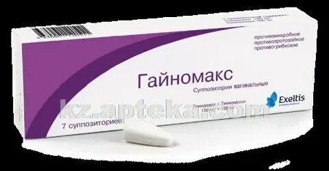 Гайномакс свечи для чего назначают женщинам