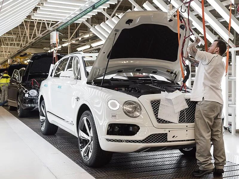 The automobile is made