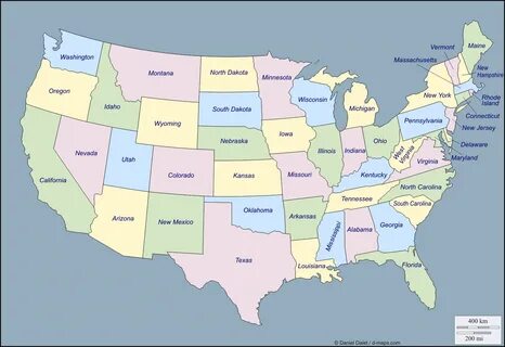 Название субъектов сша