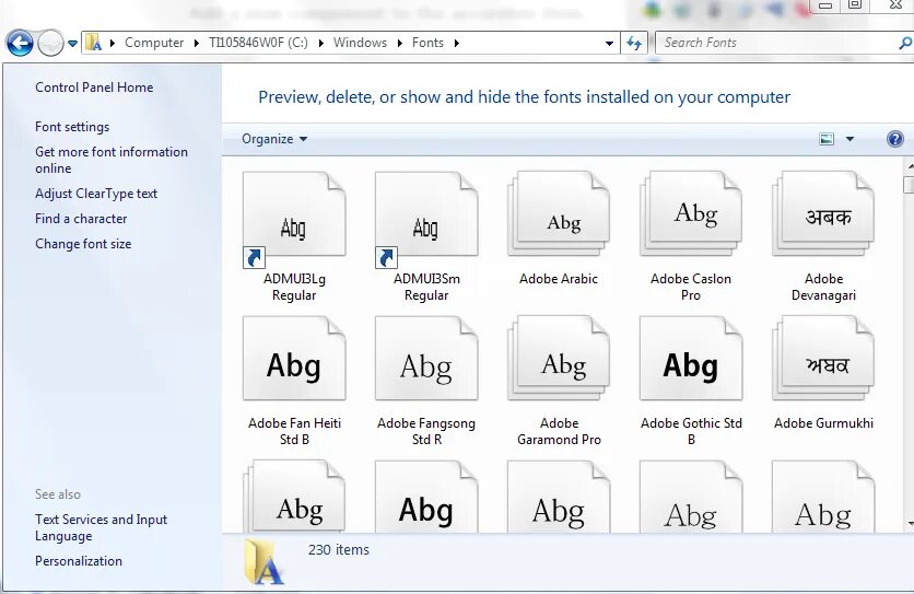 Где папка шрифты. Шрифты Windows. Стандартные шрифты Windows. Шрифты для Windows 7. Базовые шрифты Windows.
