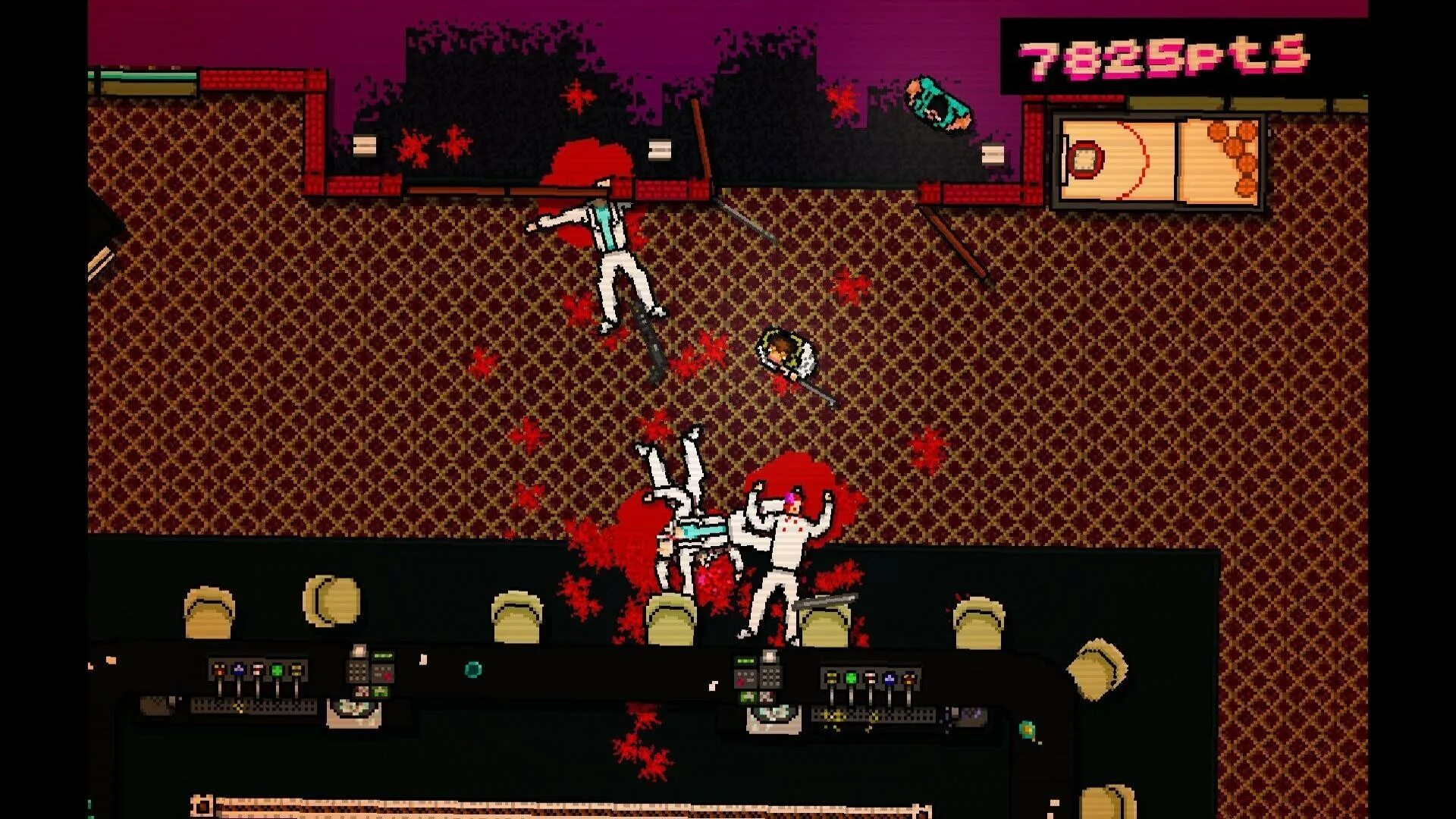 Игры похожие на хотлайн. Hotline Miami игра. Hotline Miami Скриншоты. Хотлайн Майами скрины из игры. Hotline Miami кадры игры.