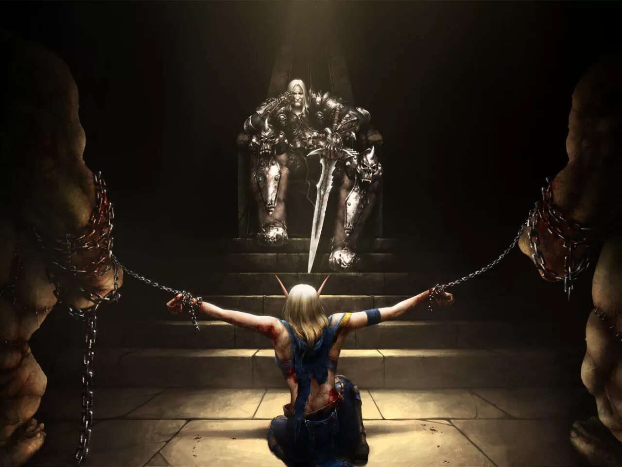 Фэнтези работорговец. Орки пленница. Моргот и орки. Киммуриэль облодра забытые королевства. Орки пленница.