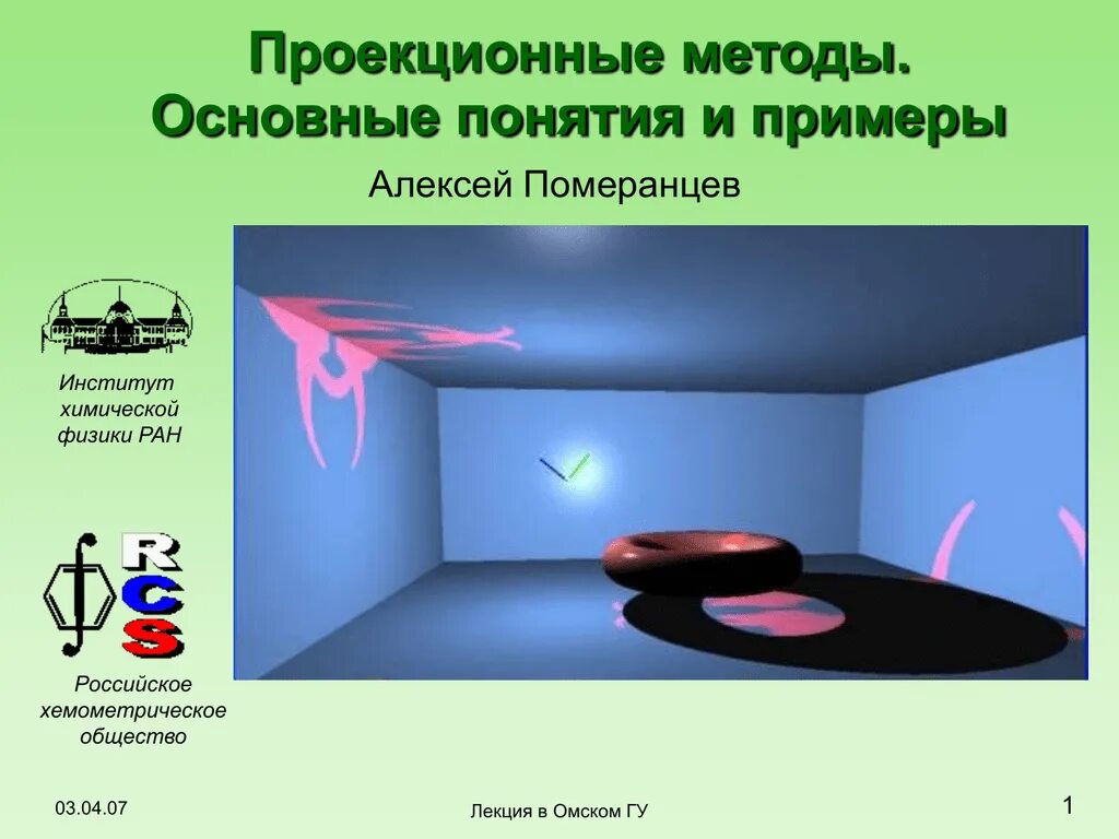 Проекция технологии. Проекция технологии