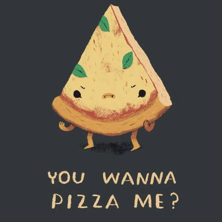 Funny pizza. Funny pizza