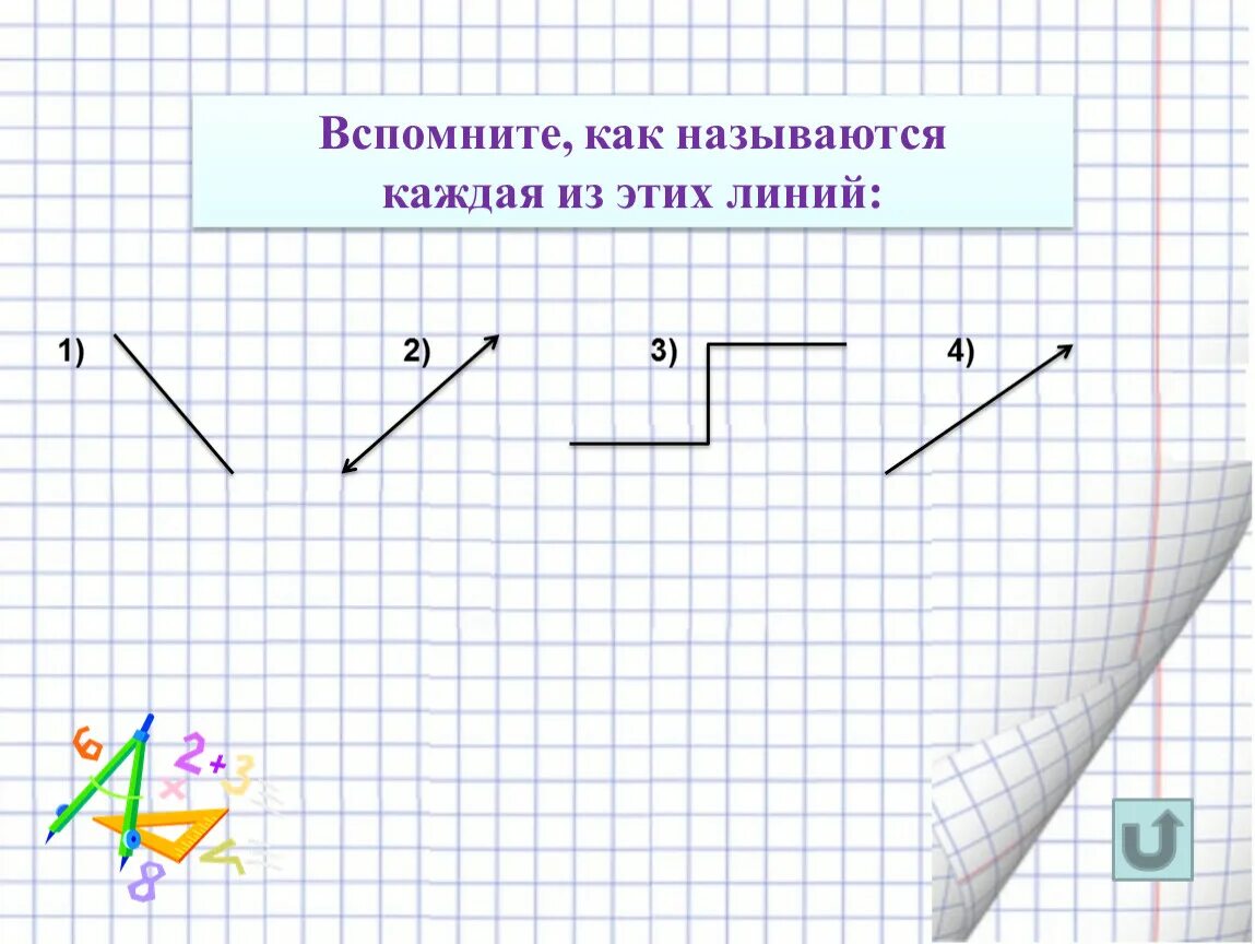 Если каждую из трех сторон. Как называется эта линия.