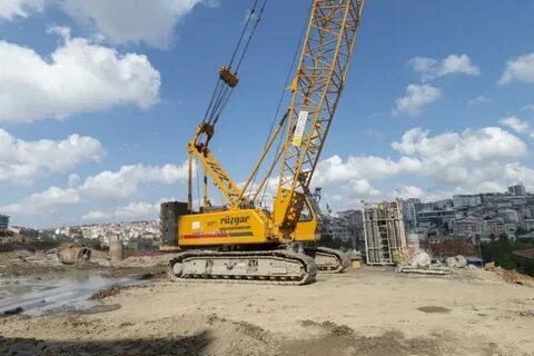 Гусеничный кран xcmg xgc75