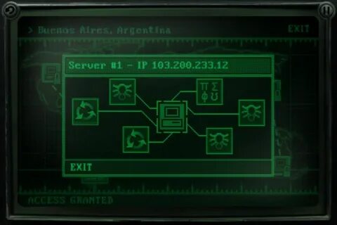Exit interface