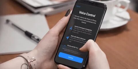 Телефон управляемый голосом
