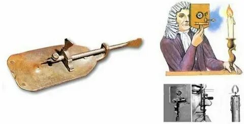 Рассмотрите рисунок с изображением прибора использованного в 17 в