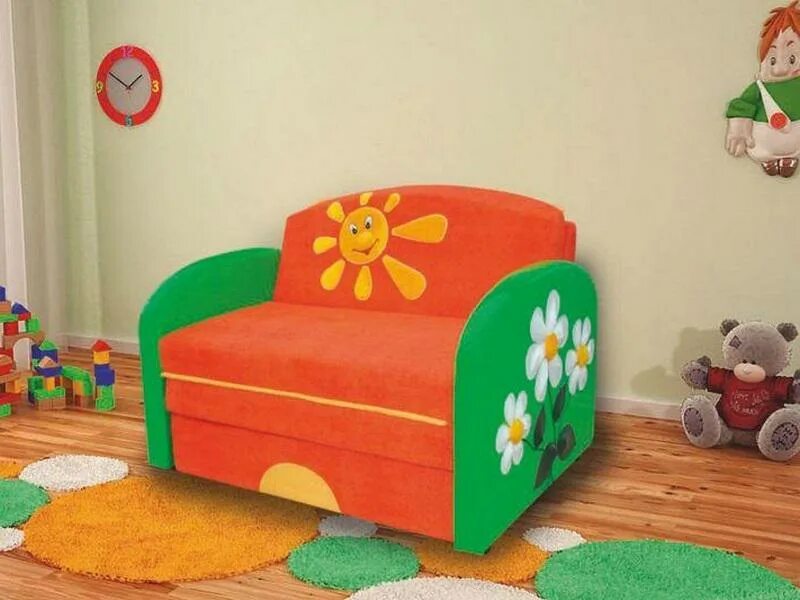 Диван для детского сада. Диван м-стиль Полянка. Детский диван. Диванчик для детского сада. Мягкая мебель для детского сада.