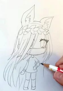 Нарисовать гачу людей